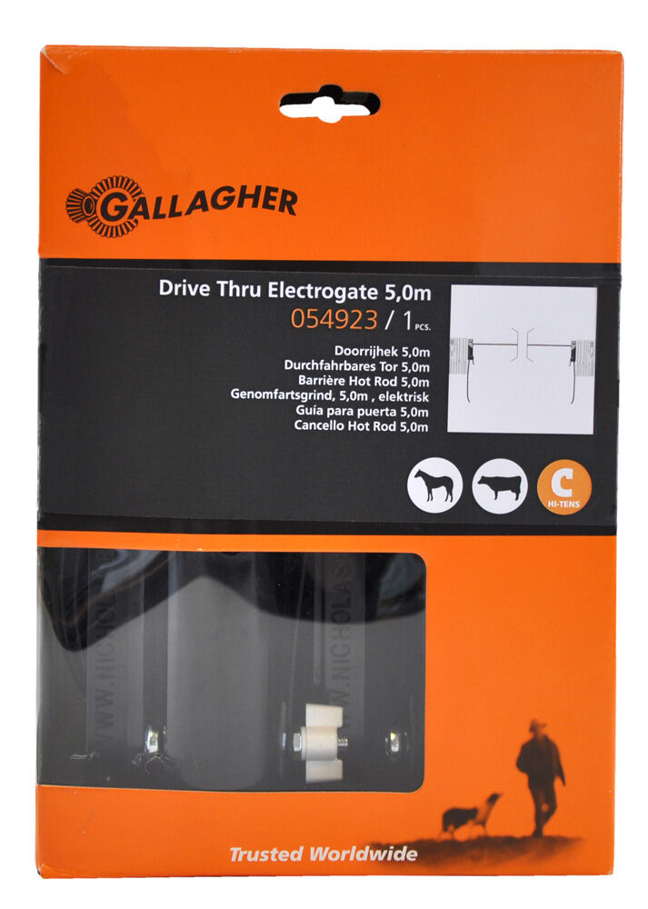 Gallagher - Doorrijhek 5 meter - 1.2 cm - 250 cm