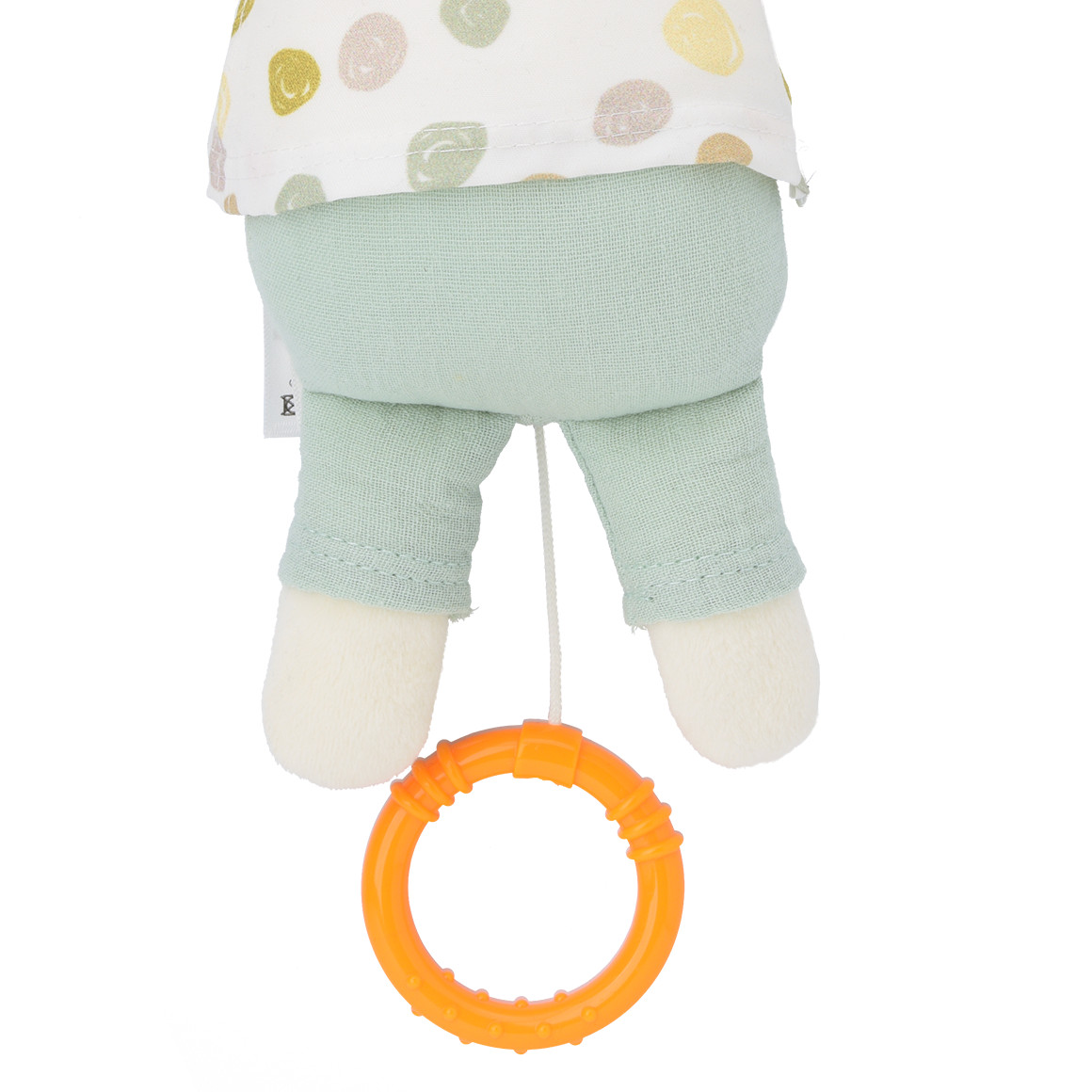 Topomini Baby Spieluhr im Löwen-Design hellgrün / beige / orange