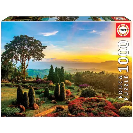 Educa Puzzle wunderschöner Garten, 1000 Teile