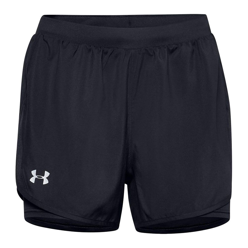Under Armour FLY FAST 2.0 - Short 2 en 1 Femme noir