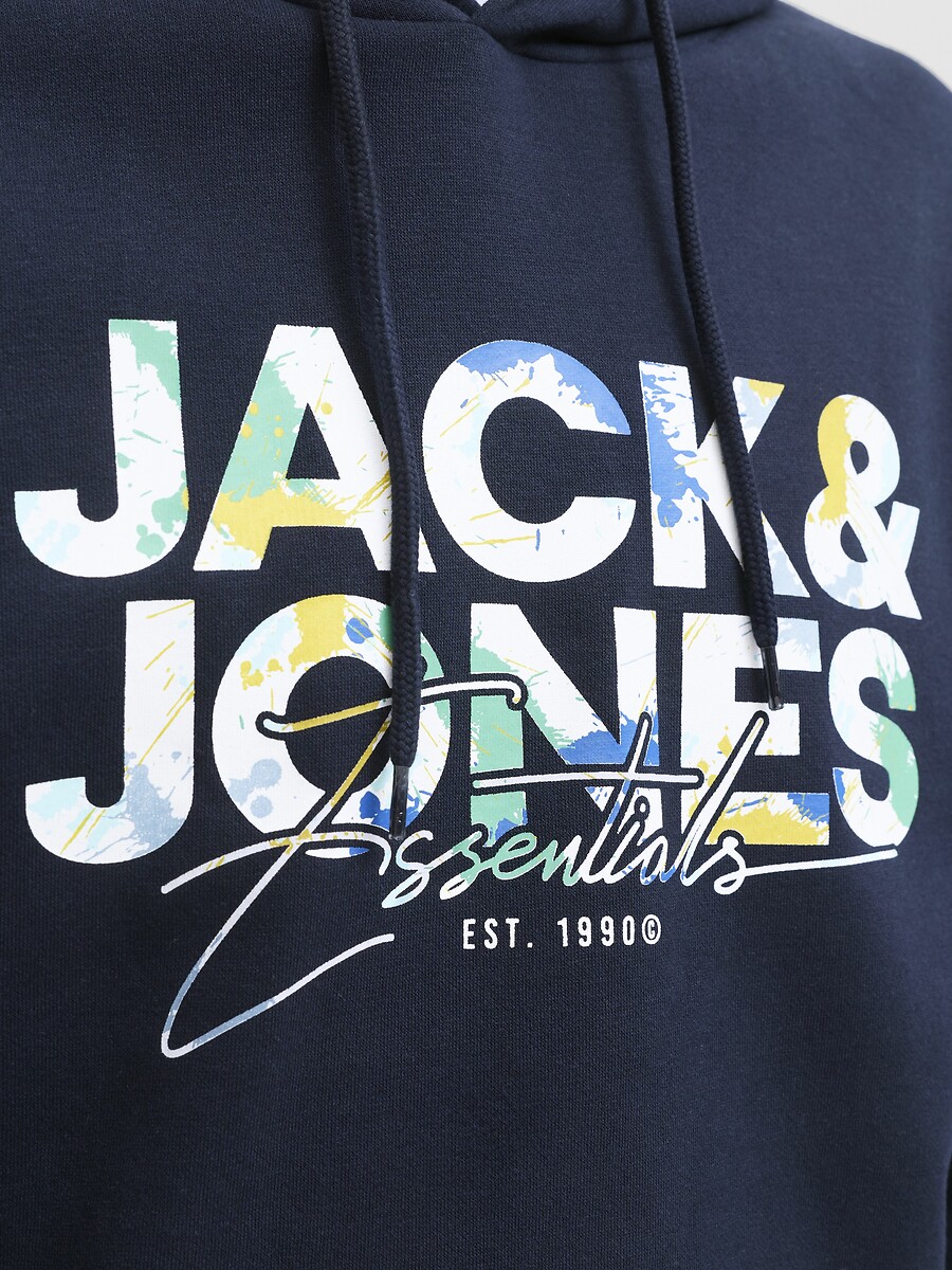 JACK & JONES<br>Moletom com capuz e xixi
