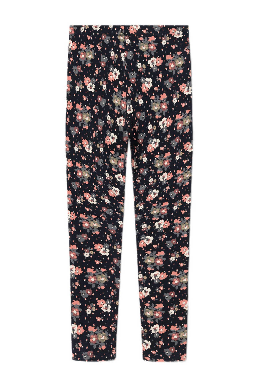 NAME IT legging NKFVIVIAN met all over print donkerblauw/meerkleurig
