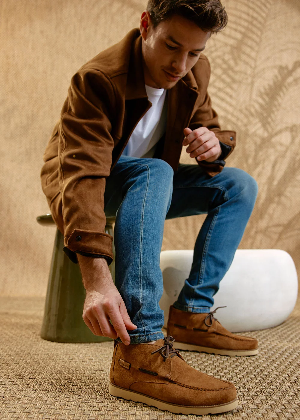 VIBECHUKKA VELOURS MARRON