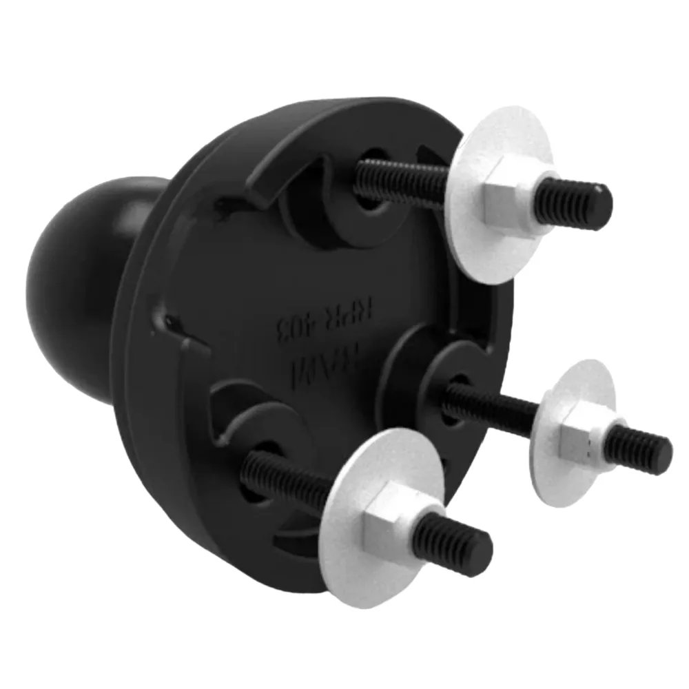 RAM Mounts Ram Cable Manager Large Electronic Mount Monteringsbase Med Kabelgjennomføring