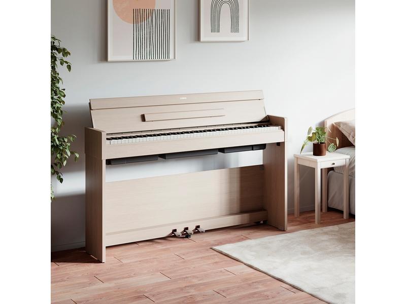 Yamaha E-Piano Arius YDP-S35WA White Ash E-Piano mit gewichtetem GHS-Keyboard mit 88 Tasten