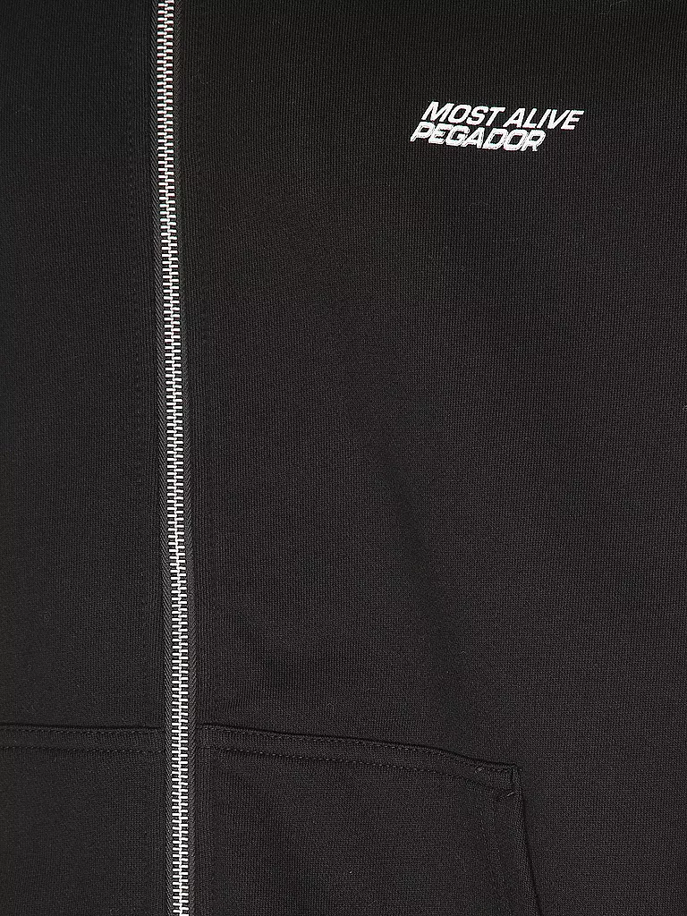 PEGADOR Sweatjacke CLAYTON  schwarz