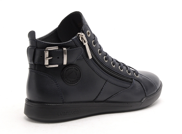 Pataugas boots bottine plates femme palme f4g bleu