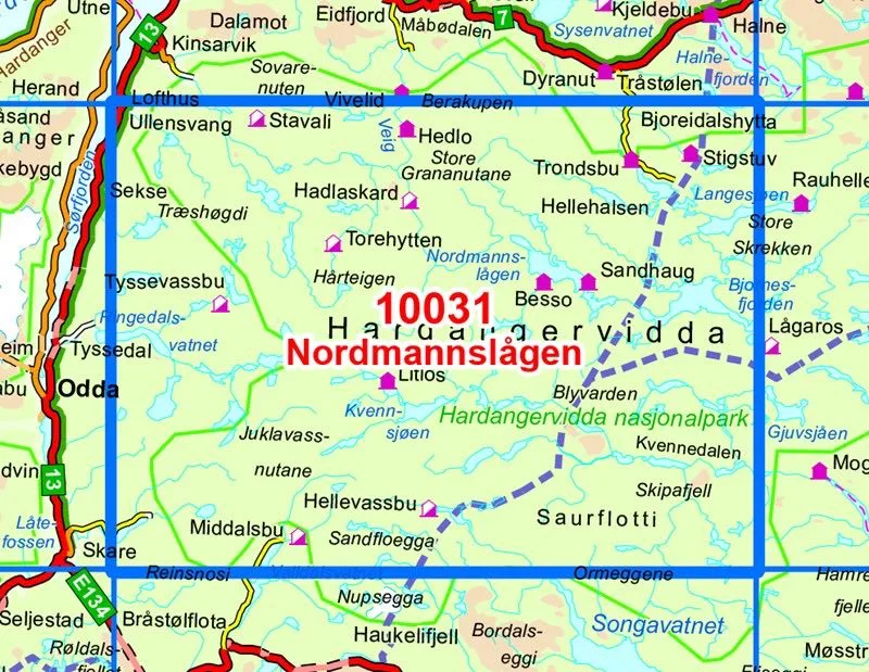 Nordeca Norge-serien 1:50 00 Norge-serien
