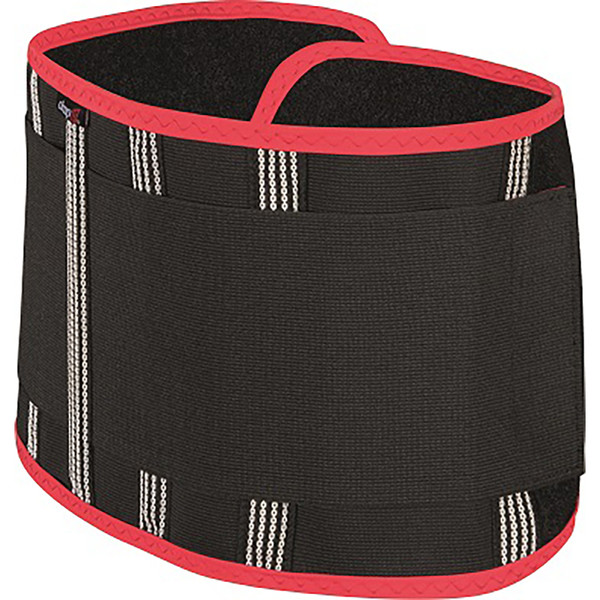 DMP - Ceinture Elastique Evo Noir / Rouge