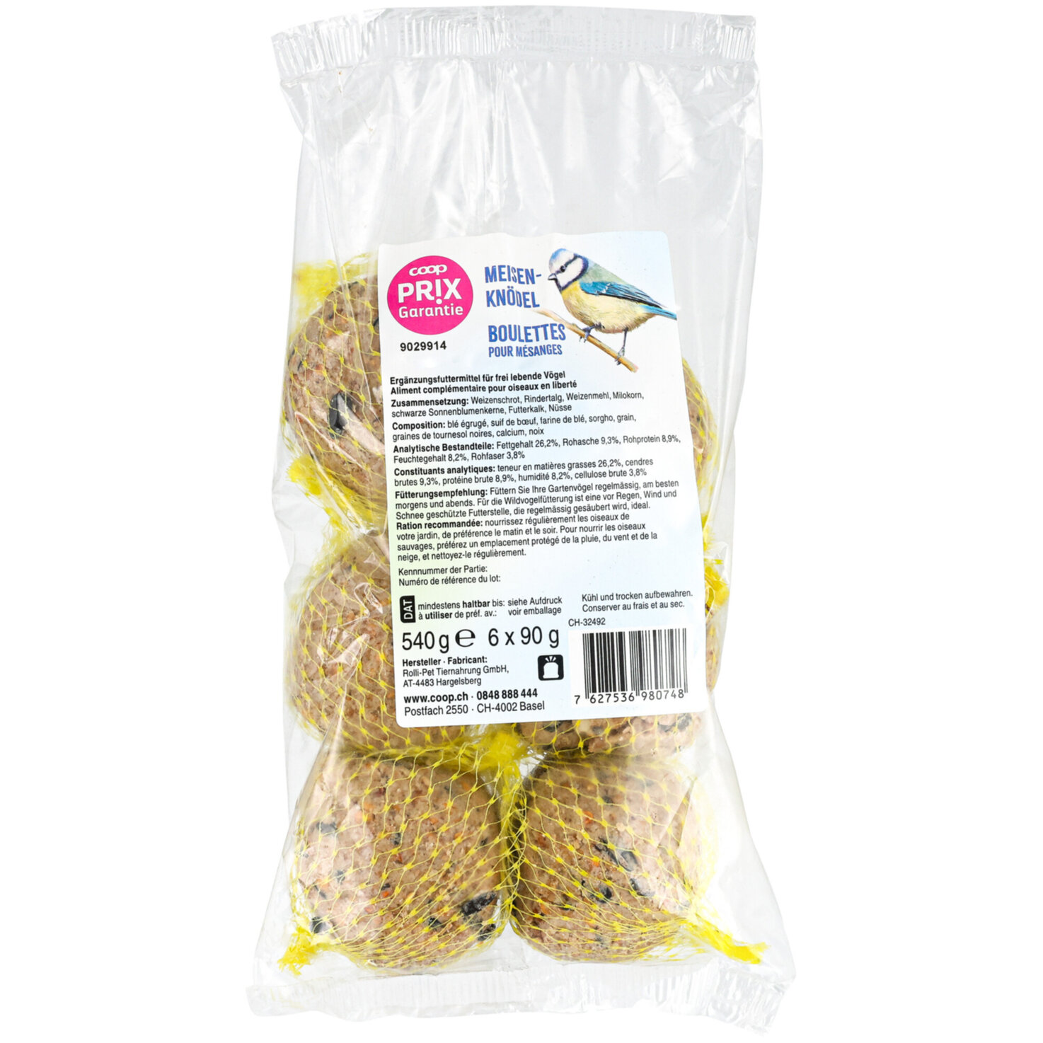 Prix Garantie Meisenknödel 6x90g