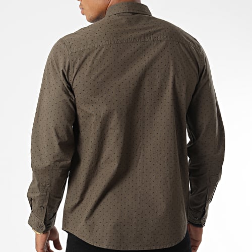Chemise Manches Longues Leeward Vert Kaki
