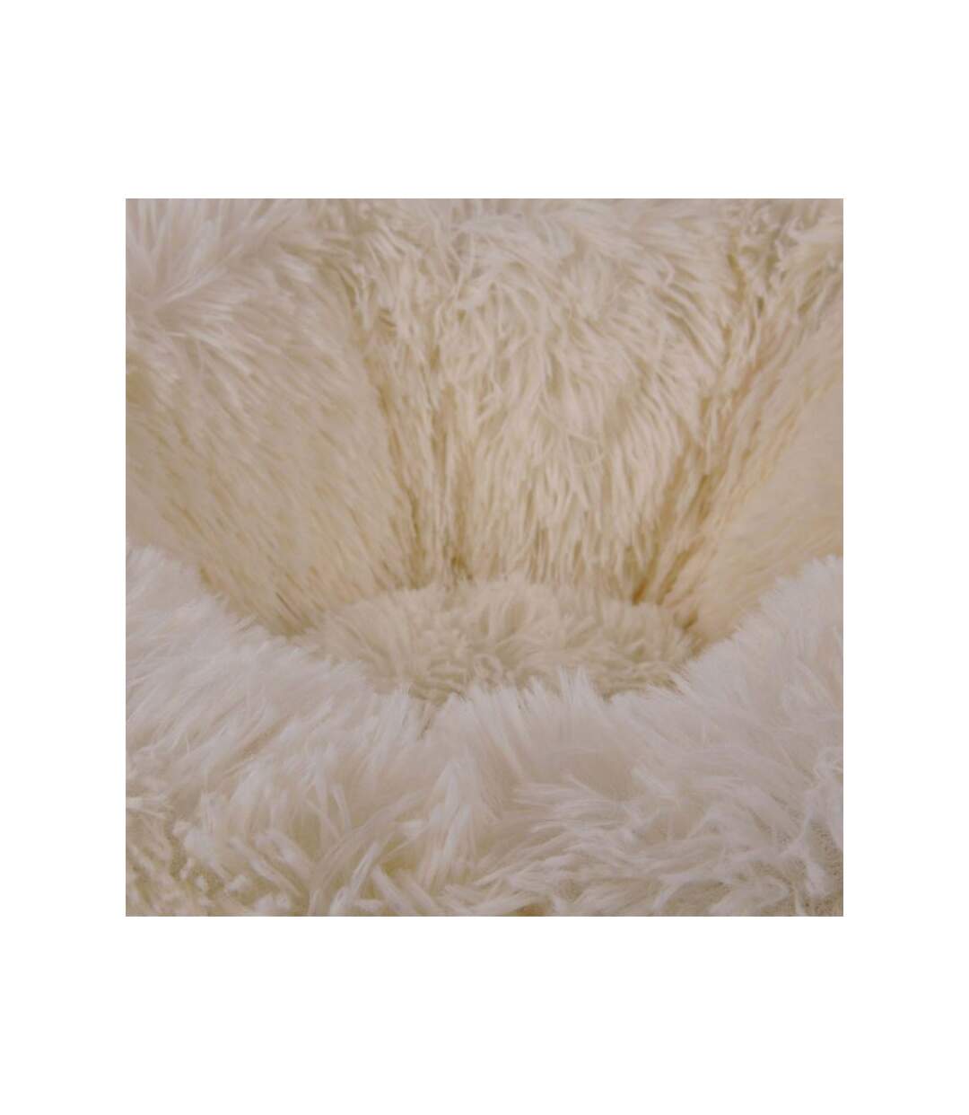 Paris Prix - Coussin Pour Chien & Chat fluffy 75cm écru
