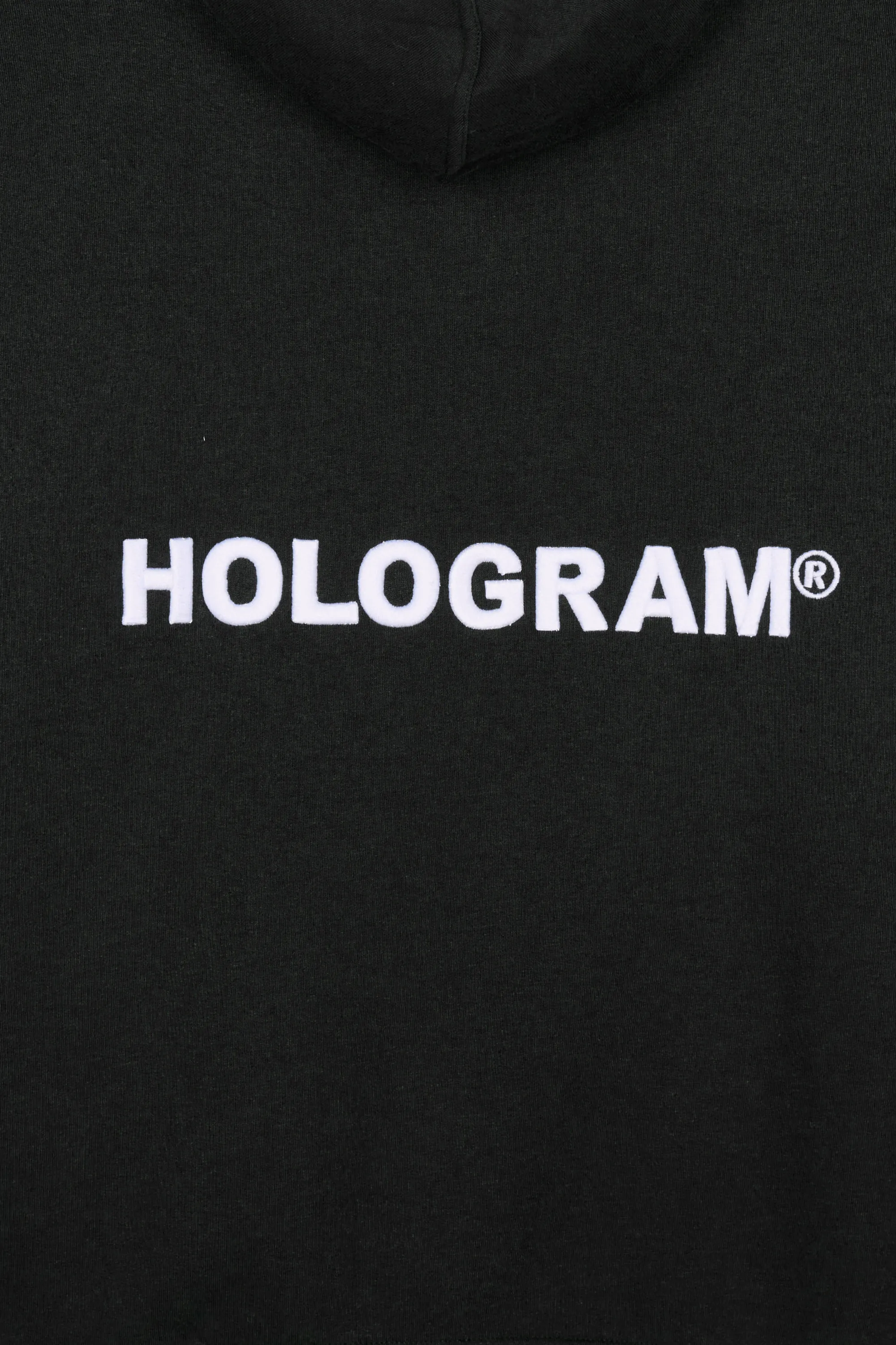 Hologram Hoodie RELIEF BLACK Noir