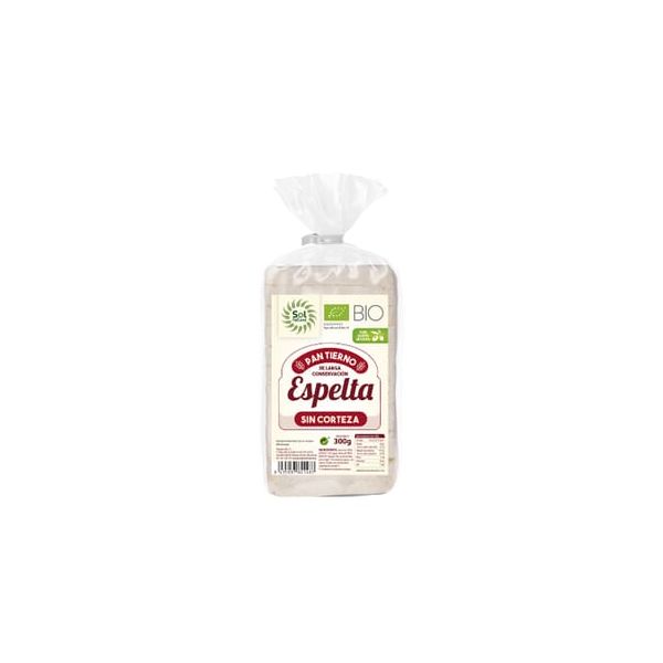 Sol Natural Pão Tenro de Espelta Sem Côdea Bio 300g