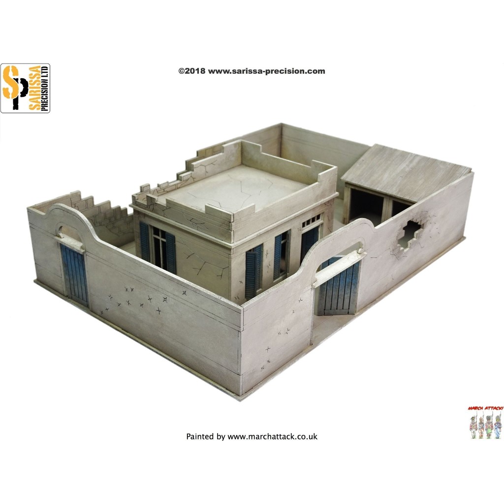 Compound and House - Damaged