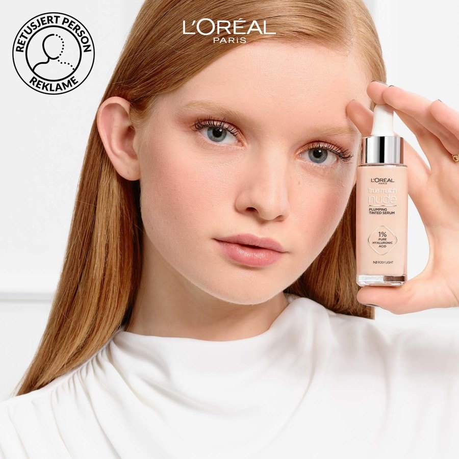 L'Oréal Paris True Match Nude Plumping Tinted Serum Rosy Light 30ml