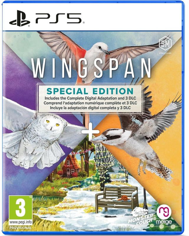 Playstation - Wingspan Special Edition - PC Game - Digitale Adaptatie