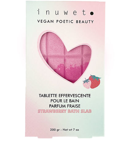 Inuwet Badetablette Sprudel - 200g - Strawberry