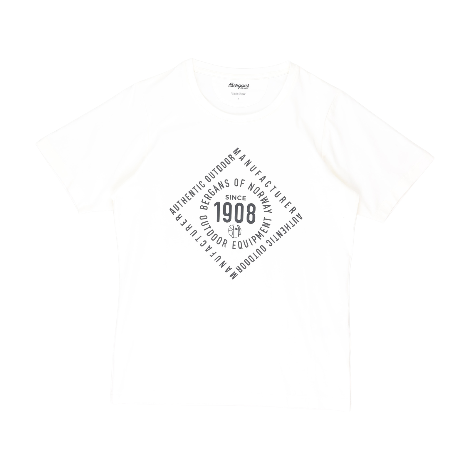 Bergans 1908 Tee, herre - S