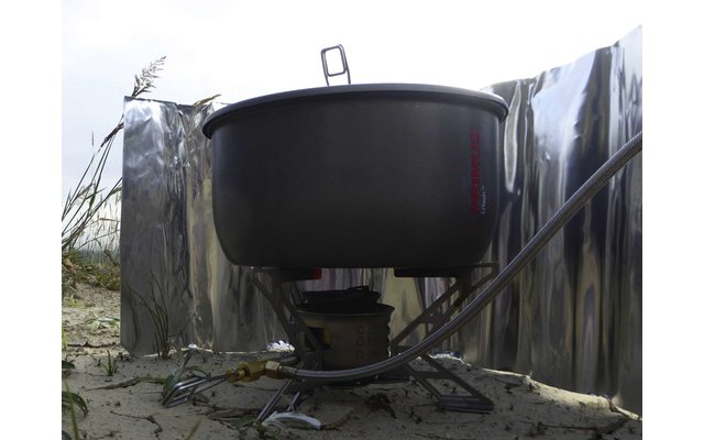 Origin Outdoors Alu Windschutz rollbar