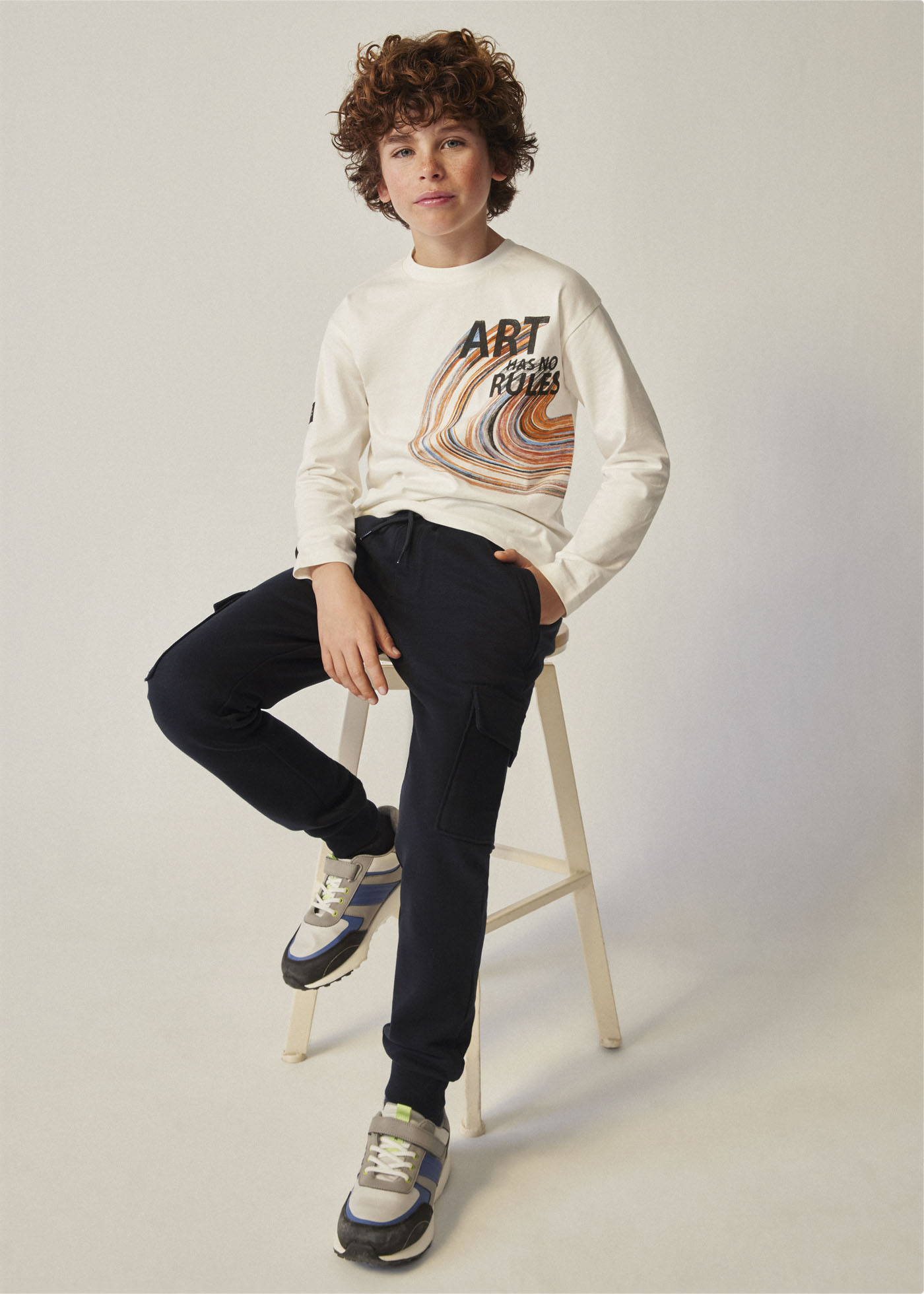 Calças cargo Better Cotton para meninos