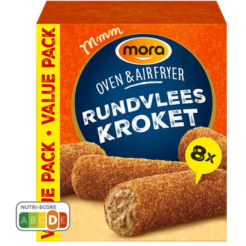 Mora Rundvleeskroketten Oven & Airfryer 8 Stuks