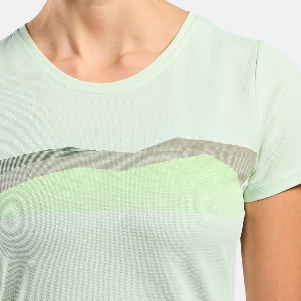 T-shirt randonnée ODLO W F-DRY RIDGELINE T-SHIRT CREW NECK S/S AMBROSIA