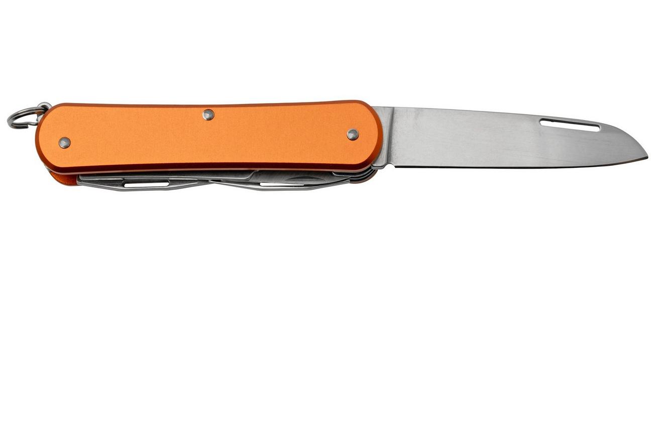 FOX Vulpis 4-Tools FX-VP130-F4OR, N690Co, Aluminium Orange, Zwitsers zakmes