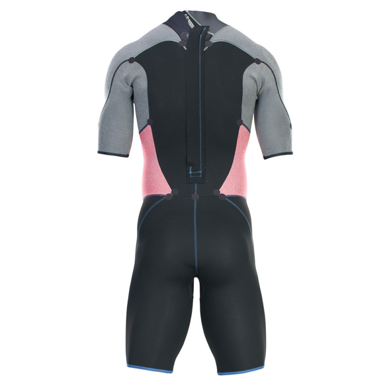 SHORTY ION SEEK ELEMENT 2/2 BACKZIP NOIR