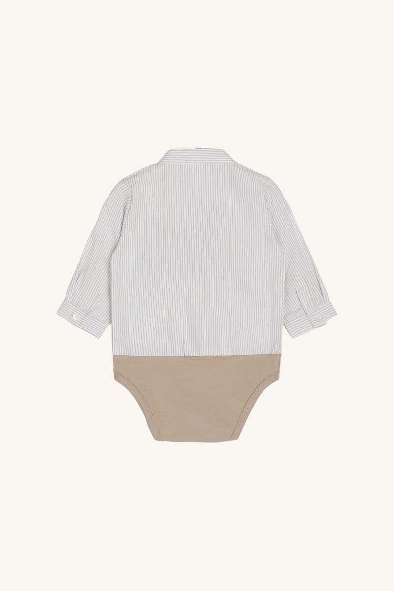 Bertil Body Stripe cement - Hust & Claire - Rumpetroll