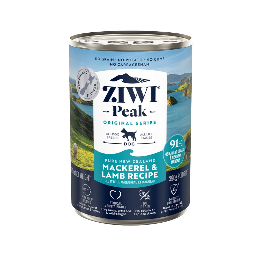 ZIWI Peak Hondenvoer - Makreel & Lam - Blik