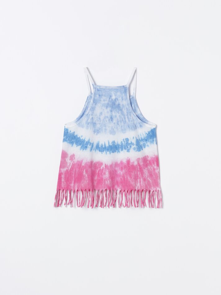Regata tie-dye - Turquesa claro