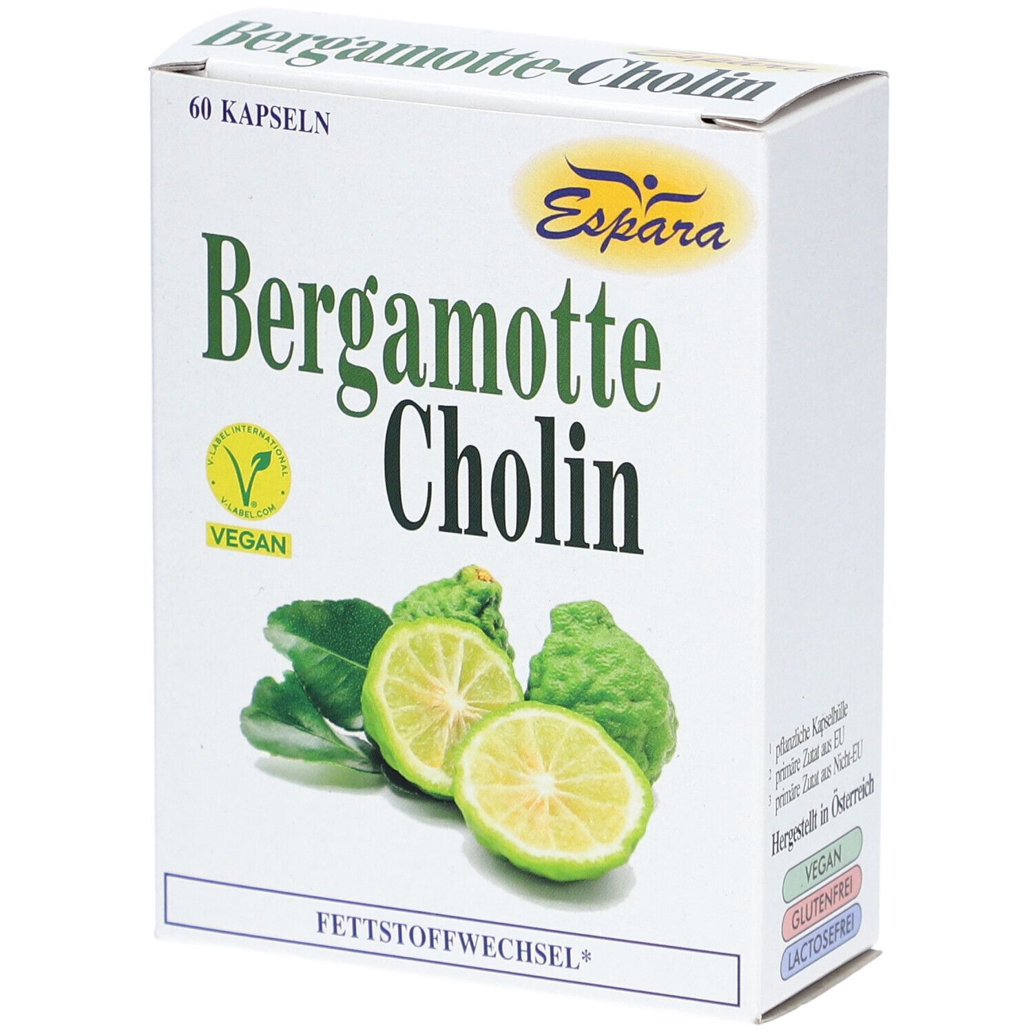 Espara Bergamotte-Cholin Kapseln