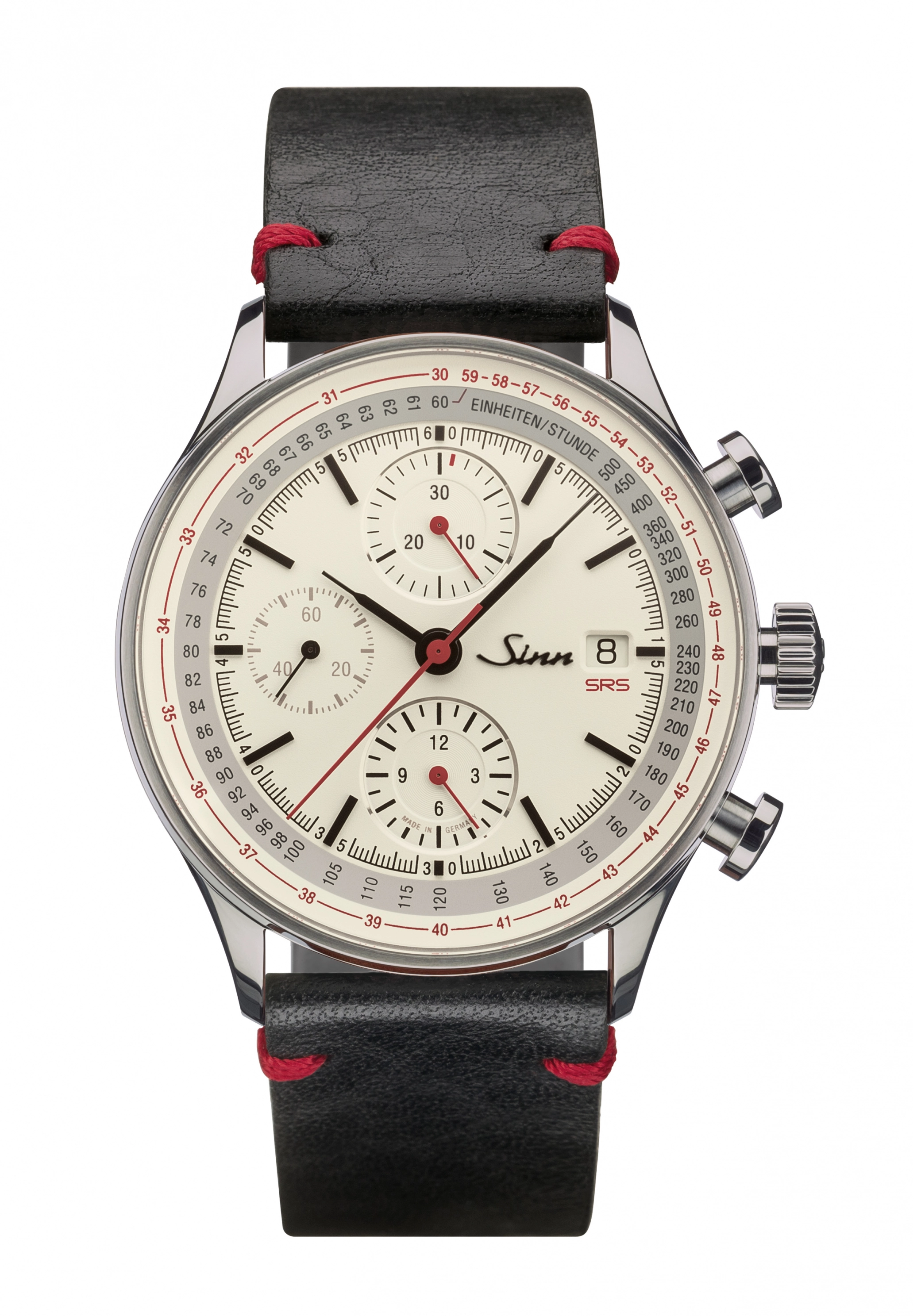 Sinn Schaltrad-Chronograph 910 SRS Weiß 910.020.LB