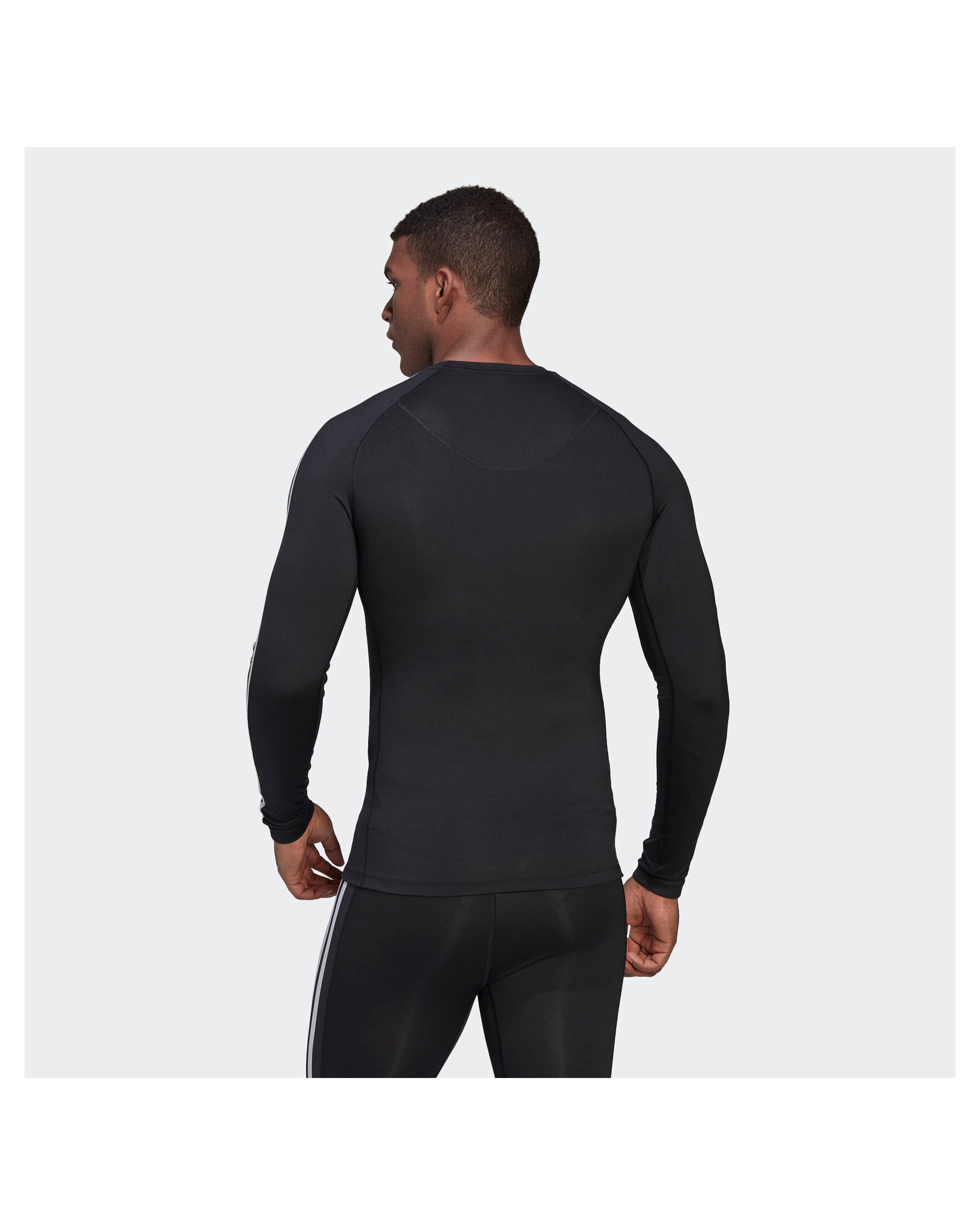 adidas Performance| Herren Trainingsshirt TECHFIT 3S LS TEE Langarm