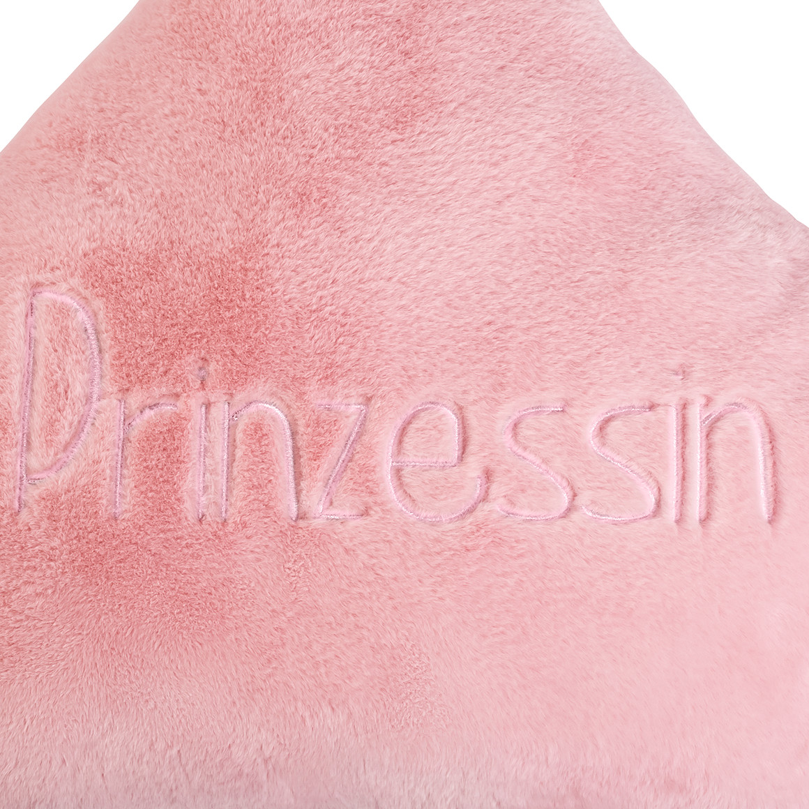 Topolino Großes Kissen in Kronenform rosa
