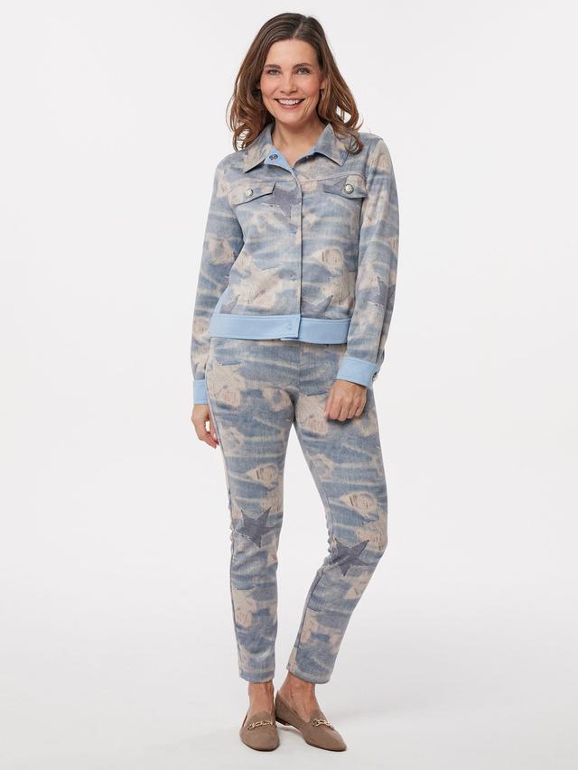 Jacke Jeansoptik