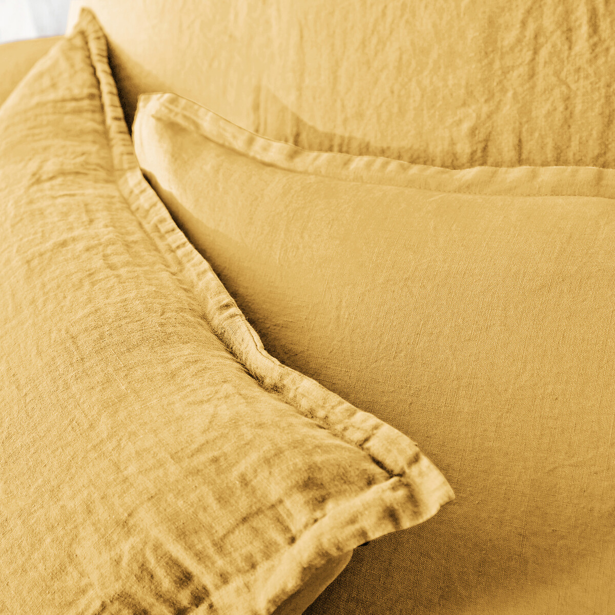 LA REDOUTE INTERIEURS<br>Fronha de linho lavado, Linot