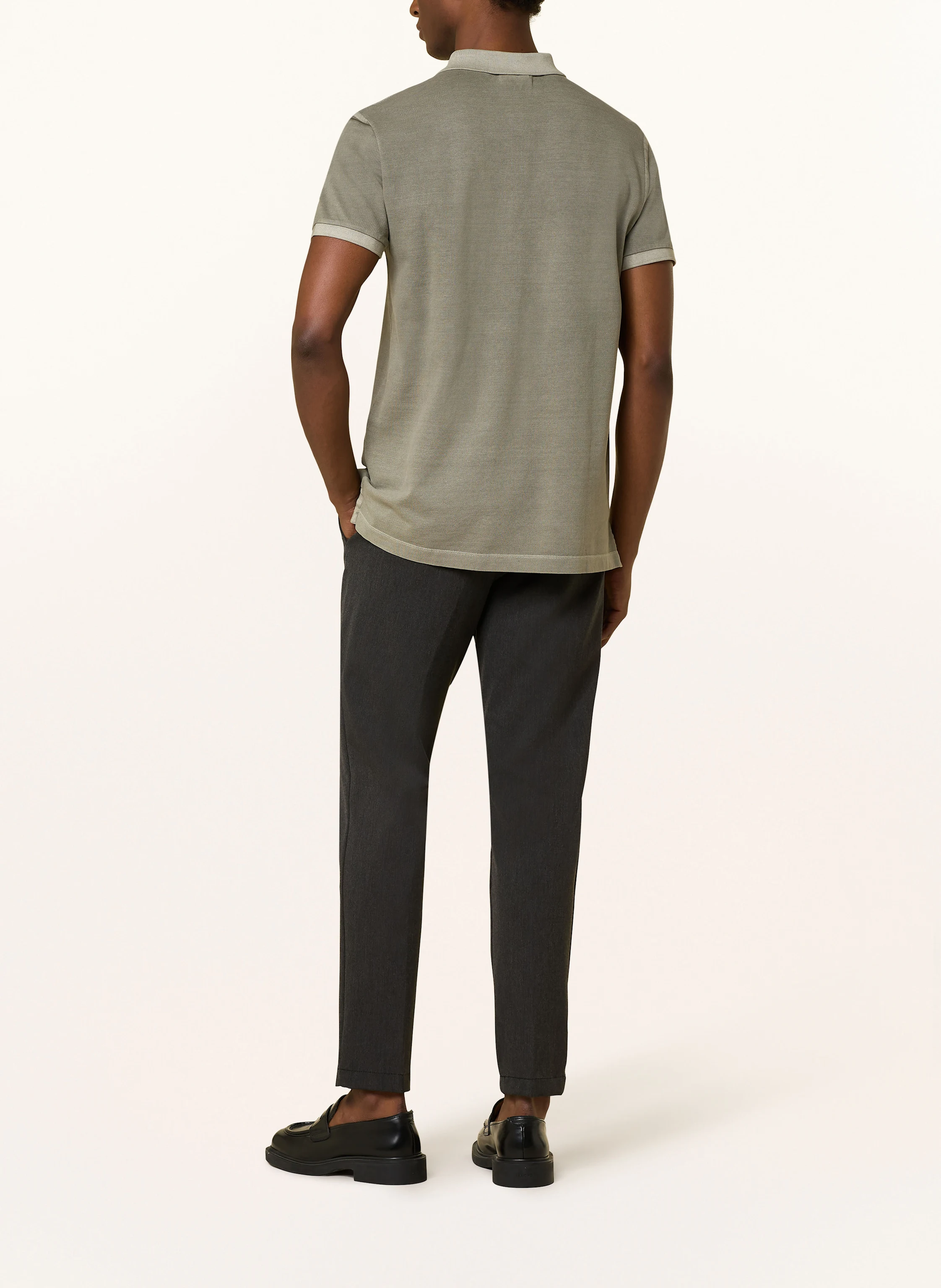 STROKESMAN'S Piqué-Poloshirt