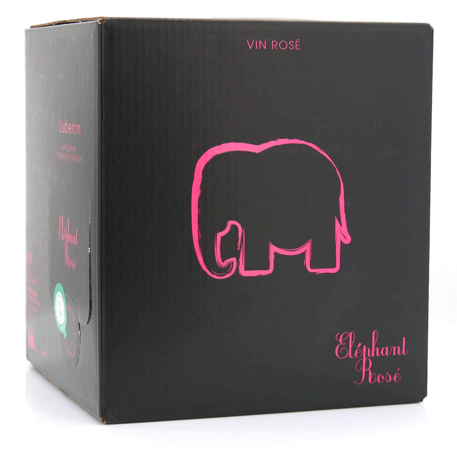 Éléphant Rosé - vin rosé AOC Lubéron en Bib 3L