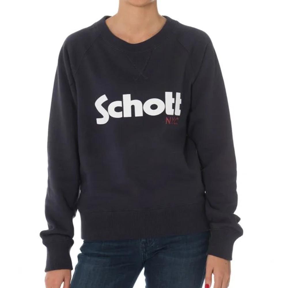 Schott Sweat Marine Femme Schott Ginger1