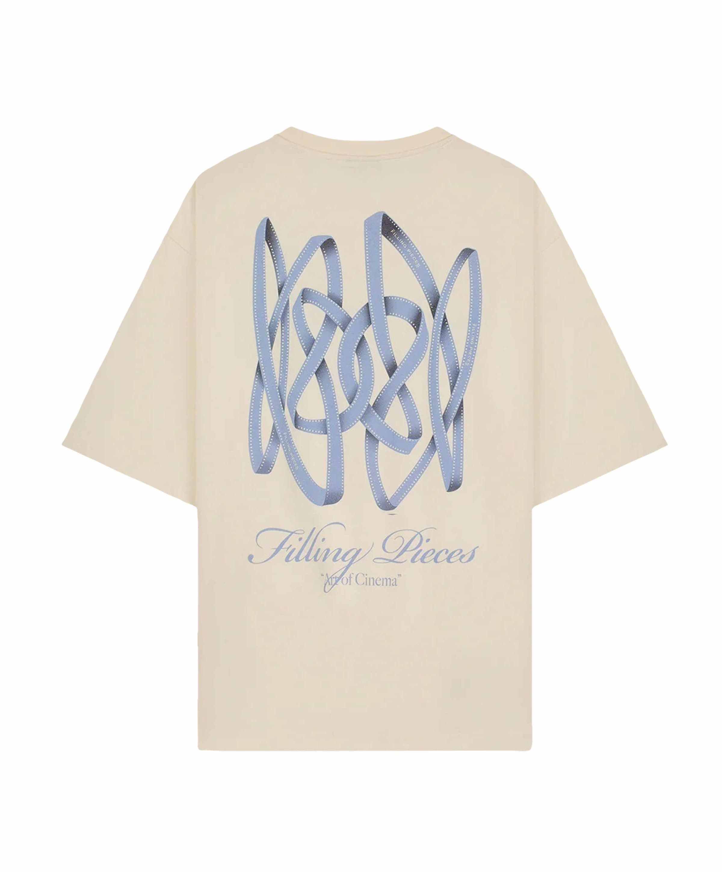 Filling Pieces Heren T-shirt ecru