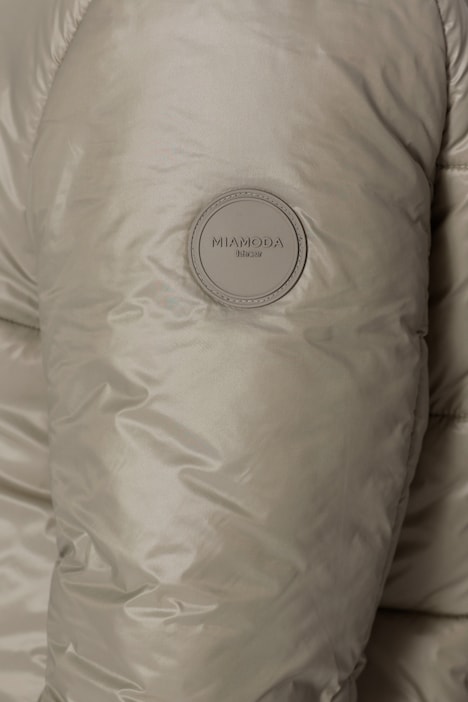 Steppjacke, Kapuze, Zipper
