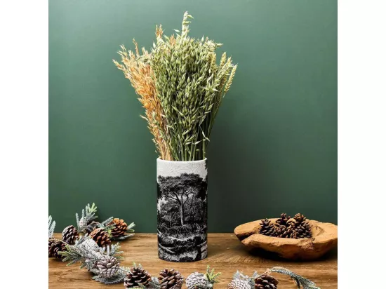 Vase Cylindre en Dolomite 