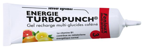 Gel énergétique Fenioux Multi-Sports Energie TurboPunch Agrumes - 35g