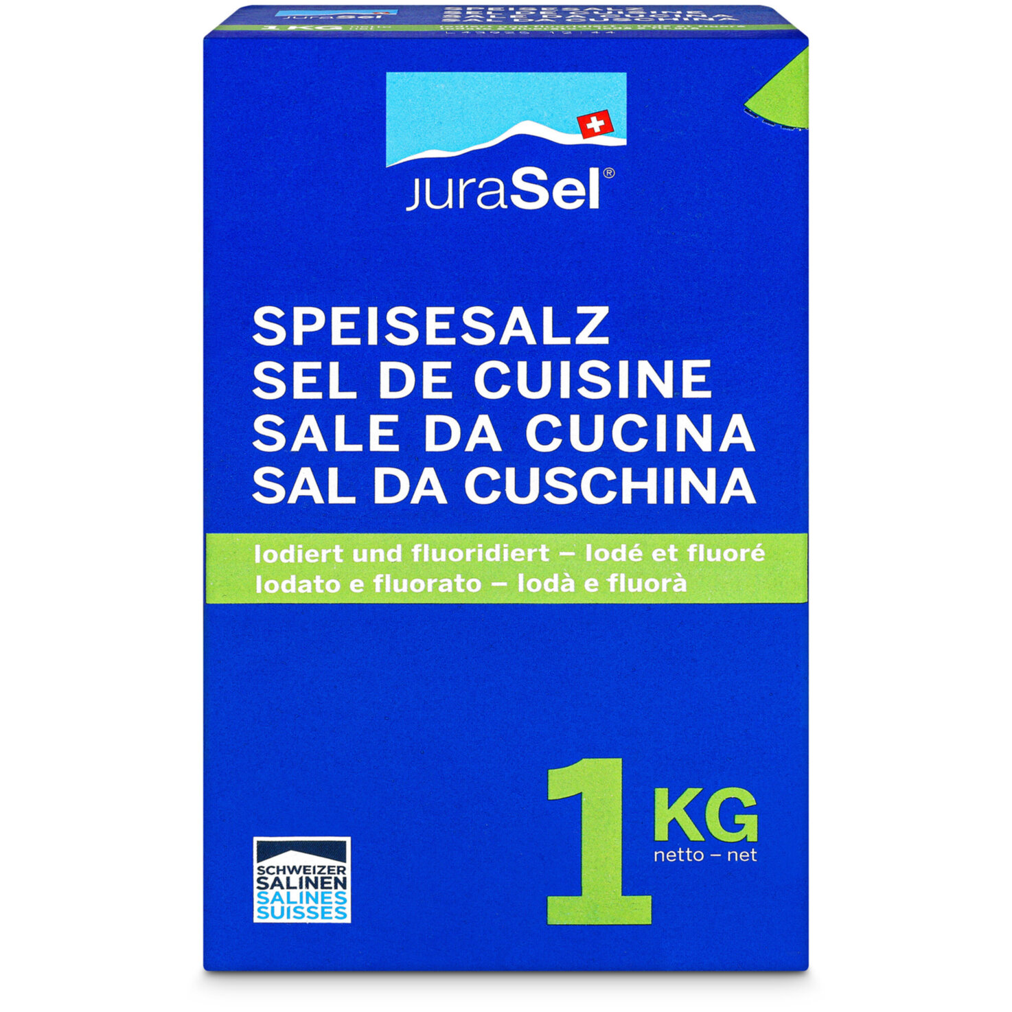 JuraSel Speisesalz mit Jod & Fluor
