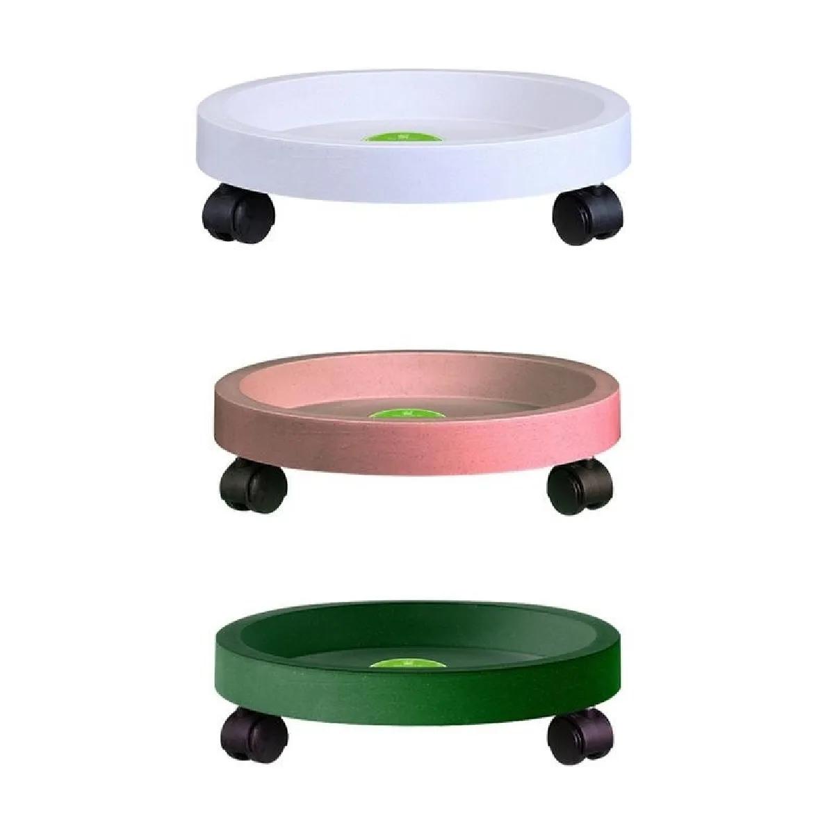 Wewoo Plateau universel avec roues blanc