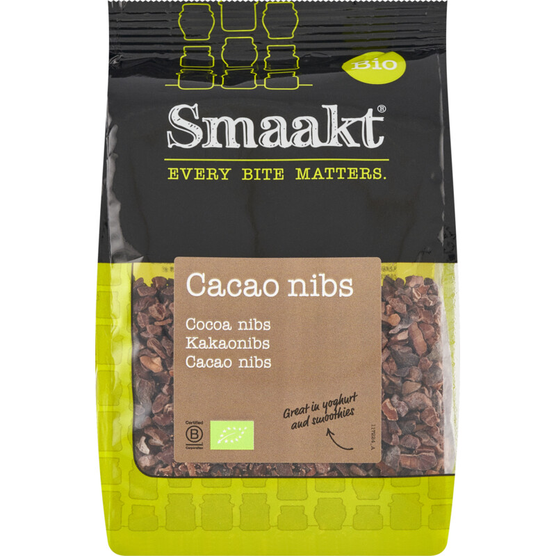 Smaakt Cacaonibs
