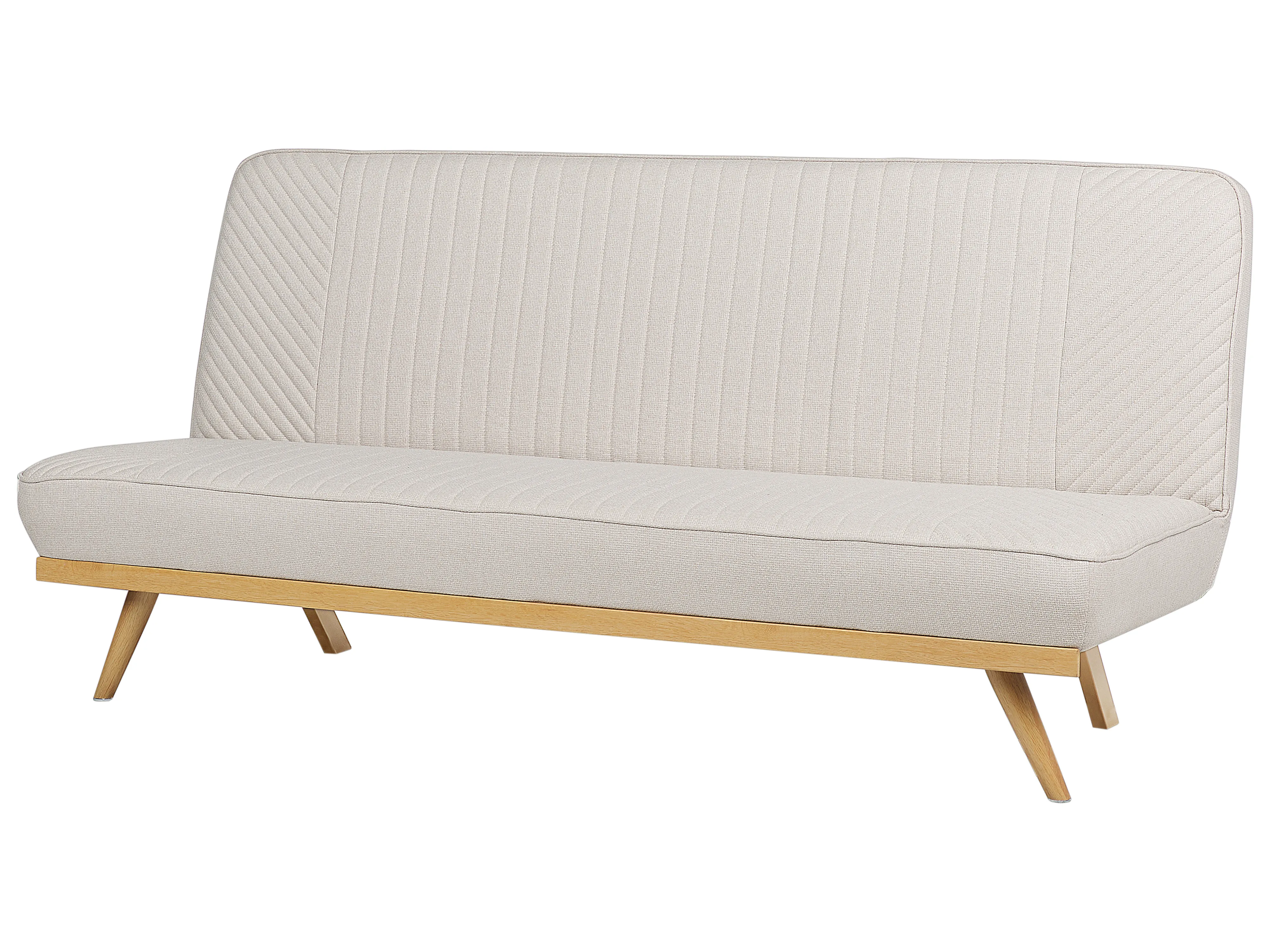 Slaapbank 2-zits KALFAFEL Stof Beige