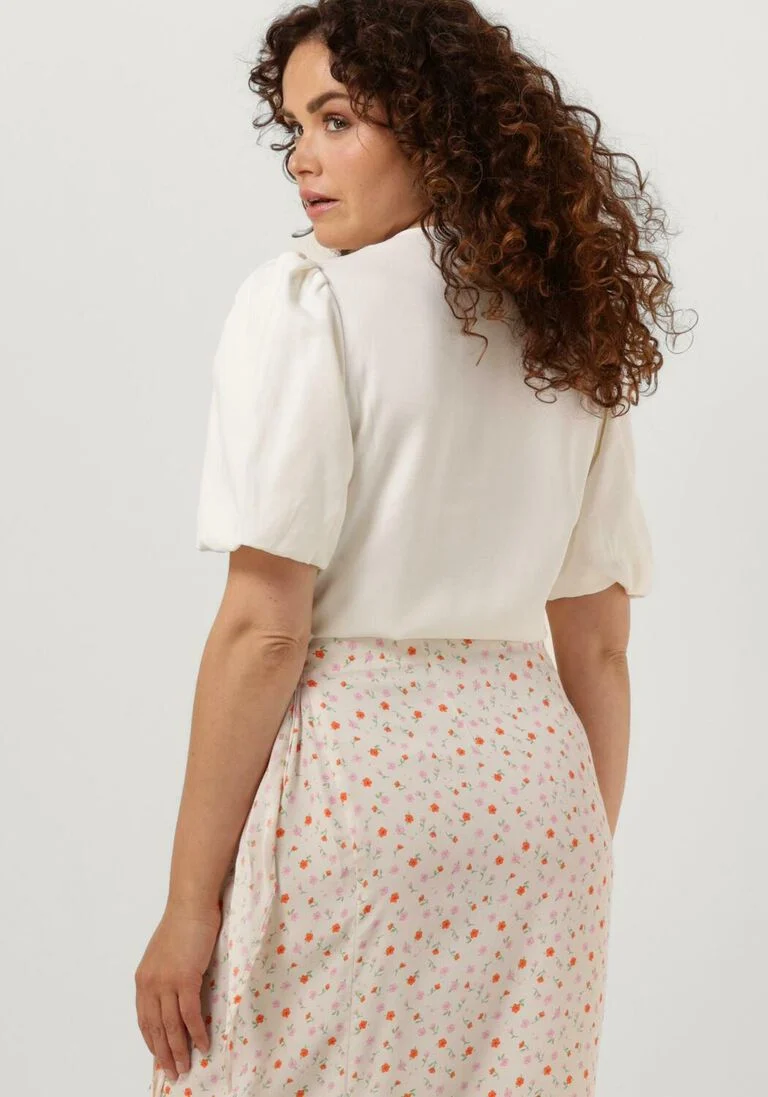 Y.A.S. witte y.a.s. blouse yashill 2/4 short shirt